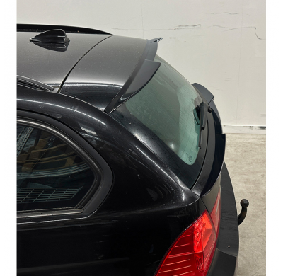 Alerón trasero inferior central AutoStyle compatible con BMW Serie 3 E91 Touring 2005-2012 (ABS negro brillante)