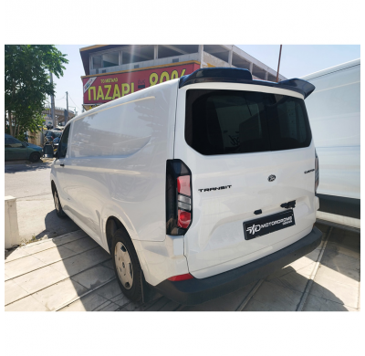 Alerón de techo Motordrome V.3 compatible con Ford Transit Custom (V710) 2023- y Volkswagen Transporter T7 2024- (con portón tra