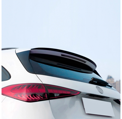 Alerón de techo AutoStyle (tapa del alerón) compatible con Mercedes Clase C W206 Kombi 2021- (ABS negro brillante)