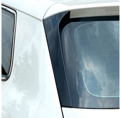 Añadidos laterales traseros para Skoda Kodiaq (NS7) 2017-2024 (ABS negro brillante)