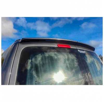 Spoiler de techo apto para Volkswagen Caddy 2004-2020 (con 2 puertas traseras) (ABS Negro Brillante)