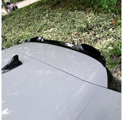 Alerón de techo (tapa de alerón) para Volkswagen Golf VIII HB 3/5 puertas GTi/GTD/GTE/R/R-Line 2020- (ABS negro brillante)