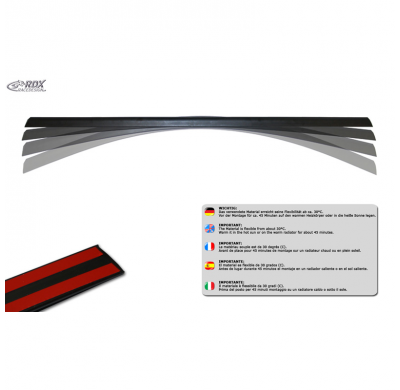 Alerón de maletero RDX Racedesign compatible con Volkswagen ID.Buzz (incl. Cargo) 2022- (ABS)