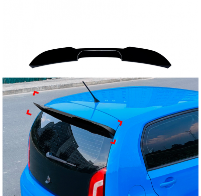 Alerón de techo AutoStyle (extension de alerón) compatible con Volkswagen Up! excepto GTi y Seat Mii y Skoda Citigo 2011- (ABS n