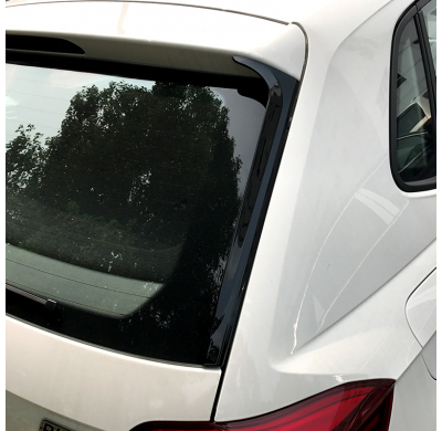 Añadidos laterales traseros para Volkswagen Polo (AW1) 2017- (ABS negro brillante)