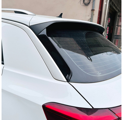 Añadidos laterales traseros para Volkswagen T-Roc (A11) 2017- (ABS negro brillante)