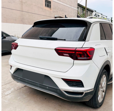 Añadidos laterales traseros para Volkswagen T-Roc (A11) 2017- (ABS negro brillante)