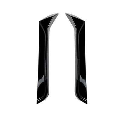 Añadidos laterales traseros para Volkswagen T-Roc (A11) 2017- (ABS negro brillante)