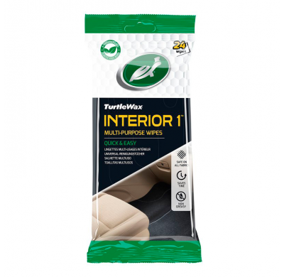 Turtle Wax 54094 Toallitas de limpieza para interiores 1 24 piezas
