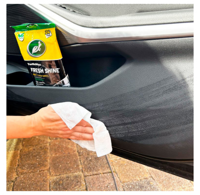 Toallitas limpiadoras para interiores Turtle Wax 54096 Fresh Shine Matt, 24 unidades