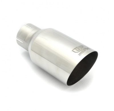 Cola De Escape Ulter Sport Redondo ø90mm Inclinado - Longitud 180mm - Instalación ->50mm - Inox