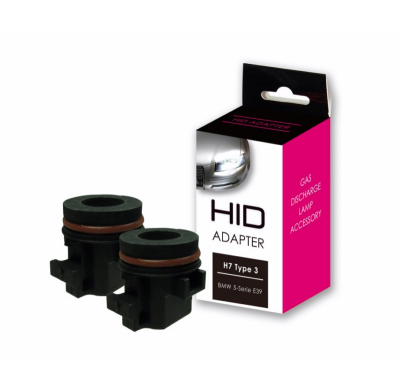 Juego Adaptadores Hid  Bmw 5-Serie E39 (H7) Type 3 - Juego De 2 Piezas Autostyle