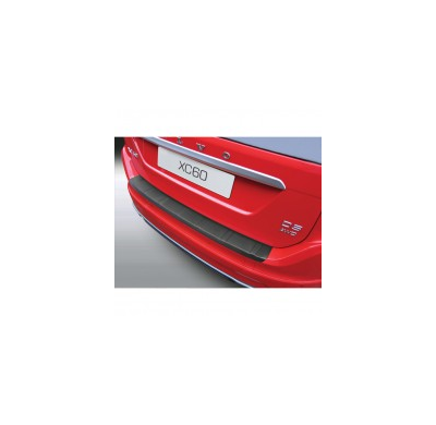 Protector Paragolpes Trasero Abs Volvo Xc60 6/2013- Black 'Ribbed'