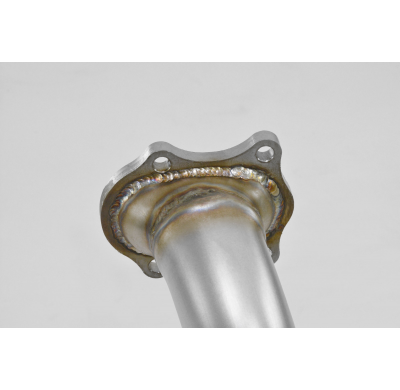 Kit de tubo de escape turbo (sustituye al convertidor catalítico) Sistema de kit 100% acero inoxidable para turbina (tipo Mitsub