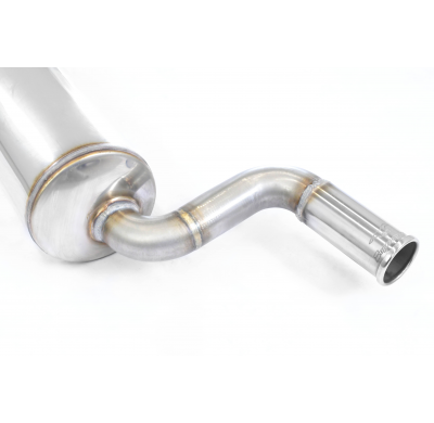 Silenciador trasero O54 "en forma de S" Sistema 100% de acero inoxidable BMW E21 320 / 320i (M10 Engine - 4 cyl.) '75 -> '83 Sil