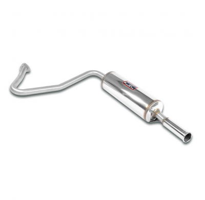 Silencioso trasero derecho O54 Sistema 100% de acero inoxidable, 1 x Ø54 mm -> 2 x Ø42 mm - Solo kit completo BMW E21 - Todos lo