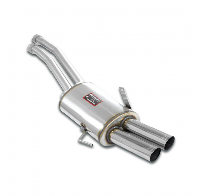 Silencioso trasero "Racing" OO70 100% Acero Inox Sistema 100% Acero Inox "Cat.-Back" tamaño grande (Para catalizador OEM) BMW E3