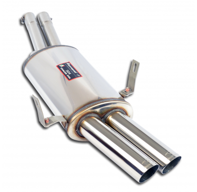 Escape Trasero "Racing" Oo70 100% Acero Inox - Bmw E36 325i 24v (Sedan / Coupé / Cabrio / Touring) ' 92 -> ' 96 Supersprint