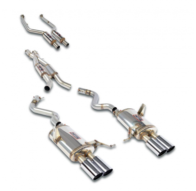 Paquete trasero Headers, Sport Paquete de rendimiento BMW E92 Coupè M3 GT4 4.0 V8 2009 "Headers-Back System" Headers Back Packag