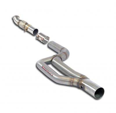 Tubo Anterior Derecho-Izquierdo - Bmw F25 X3 35i (6 Cyl. - 306 Cv) 07/2014 -> (Twin Pipe System) Supersprint