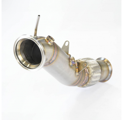 Downpipe  (Reemplaza catalizador) Sistema 100% de acero inoxidable - Downpipe con conexión tipo "V-clamp" - Elimina el OPF TOYOT