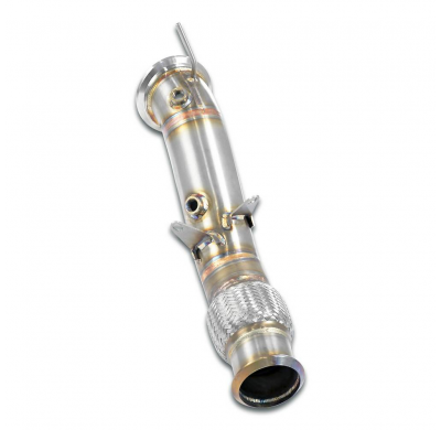 Downpipe  (Reemplaza catalizador) Sistema 100% de acero inoxidable - Downpipe con conexión tipo "V-clamp" - Elimina el OPF TOYOT