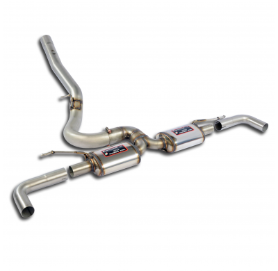 Escape Trasero Derecho-Izquierdo "Racing" - Bmw F49 X1 25lix (4x4) (2.0i Turbo -Motor B48  - 231 Cv) 2015 -> Supersprint