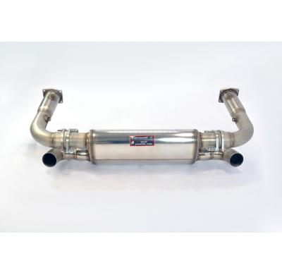 Silencioso trasero Derecho-Izquierdo "Sport" (replace the OEM catalytic converter) Sistema de escape deportivo: compatible con l