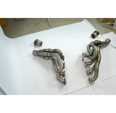Colector derecho - izquierdo ALTERNATIVA: - Solo kit completo MORGAN AERO 8 4.4i V8 (BMW M62 Engine - 333 CV) 2000 -> 2006 Manif
