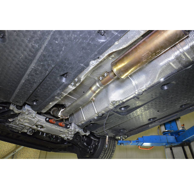 Turbo Downpipe Kit (Reemplaza Catalizador) - Vw Beetle Cabrio 1.8 Tsi (170 Cv) 2013 -> Supersprint