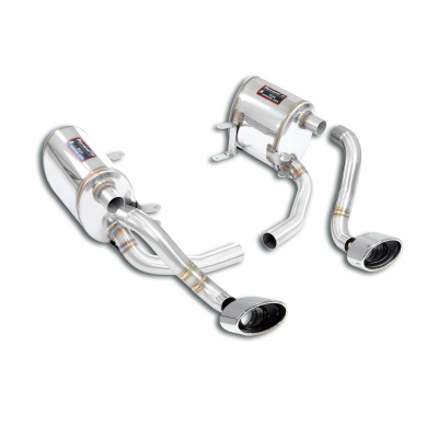 Paquete de silenciadores de competición Paquetes de rendimiento PORSCHE 997 Carrera Coupè 3.6i (325 CV) '04 -> '08 Race Mufflers