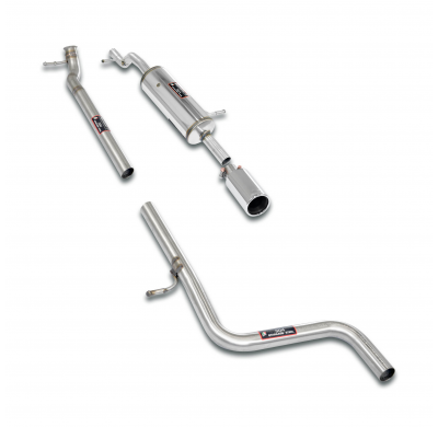 Cat.-Back exhaust package - B Paquete de rendimiento OPEL MOKKA 1.2i T (131 CV - modelos con GPF) 2020 -> Cat.-Back exhaust pack
