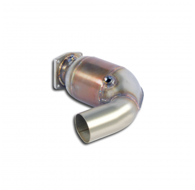 Escape delantero derecho con catalizador metálico de 100 CPSI. 100% Stainless steel system for OEM rear muffler PORSCHE 991 Carr
