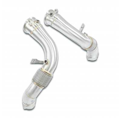 Downpipe kit Right - Left(Replaces the primary catalytic) Kit de tubo de bajada superior derecho + izquierdo BMW G05 X5 M60i xDr