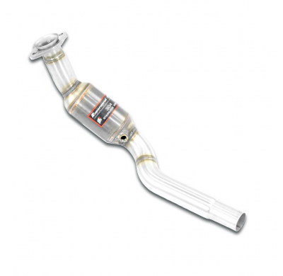 Tubo de escape derecho + convertidor catalítico metálico Downpipe kit para escape central OEM JAGUAR XKR Coupè / Cabrio 4.2i V8