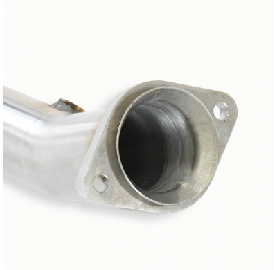 Kit de tubo de bajada derecho - izquierdo (elimina el catalizador) Sistema 100% de acero inoxidable - Sobredimensionado 2 x Ø65