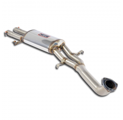 Silencioso central Sistema 100% de acero inoxidable ALFA ROMEO GTV 2.5 V6 Silencioso central SIN HOMOLOGACION Supersprint