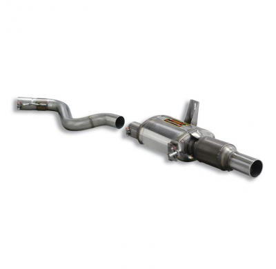Silencioso trasero Derecho + kat ALTERNATIVA:Sistema 100% Acero Inox "GT RACING" El catalizador se coloca en sección trasera Sol