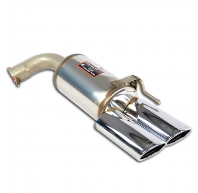 Silencioso trasero Derecho 120x80 100% Stainless steel Cat-back system - 2 x Ø70mm MERCEDES W220 S 600 V12 Bi-turbo (500 CV) '03