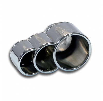 kit colas de escape Izquierdo OOO100-80-70 (colas unidas) ALTERNATIVA: - Sistema "Racing" 100% acero inoxidable 2 x Ø65 mm - Sol