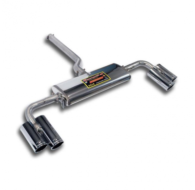 Silencioso trasero Derecho-Izquierdo OO90  ALTERNATIVA:Sistema 100% Acero Inox salida Derecha-Izquierda (Se necesita modificar p