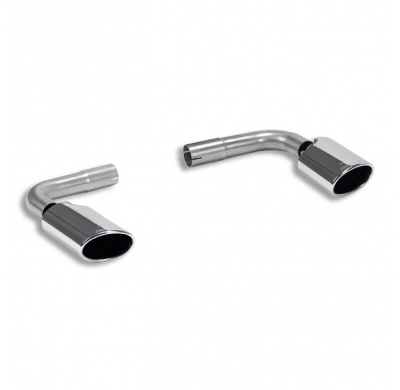 Colas de escape Derecha-Izquierda 120x80 Sistema "Cat.-back" 100% de acero inoxidable - Suspensiones traseras independientes (Mu
