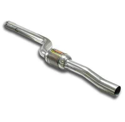 Catalizador metalico delantero derecho 200 CPSI Sistema completo 100% acero inoxidable 2 x Ø70 mm - 2 x Ø60 mm - Solo kit compl