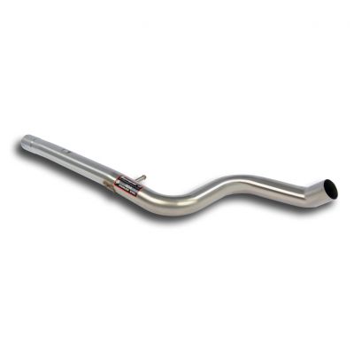 Tubo central Sistema 100% de acero inoxidable, tamaño extragrande Ø65 mm PEUGEOT 207 GTI / RC 1.6i 16V (174 CV) '08 -> Tubo cent