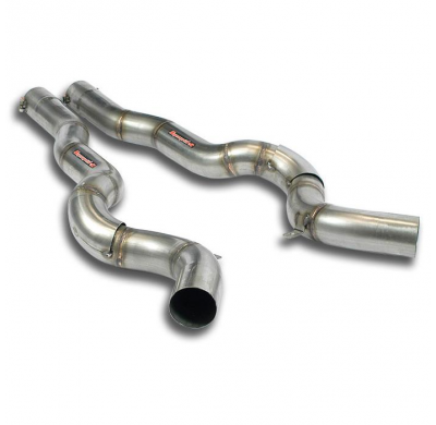 Tubos de conexión Derecho-Izquierdo Sistema "Cat.-Back" 100% Acero Inox BMW F10 M5 4.4 V8 "Paquete Competición " (575 CV) 2016 T