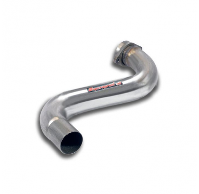 Tubo delantero (Reemplaza catalizador)  Sistema 100% de acero inoxidable, kit de colectores + catalizador metálico para el silen