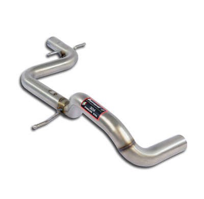 Tubo central (Reemplaza catalizador OEM) Sistema "Cat.-back" 100% de acero inoxidable - Para modelos con suspensión trasera con