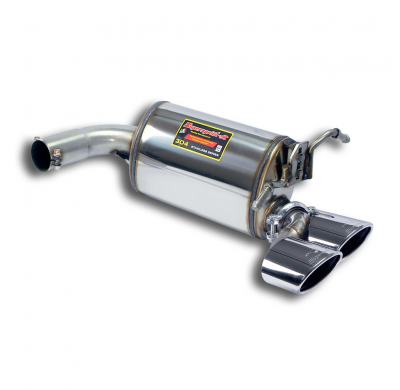 Silencioso trasero derecho  "Racing" 120x80(AMG style) ALTERNATIVA:Sistema 100% Acero Inox Derecha-Izquierda (Se necesita modifi