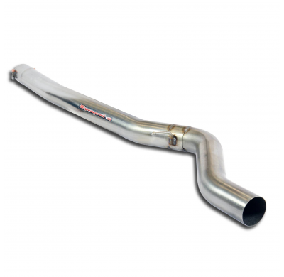 Tubo central  Sistema de escape "Cat-back" 100% de acero inoxidable con válvula para difusor M Sport - Solo kit completo BMW F36