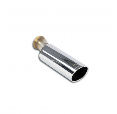 Cola de escape O90 Sistema 100% de acero inoxidable - Para modelos con suspensión trasera "Multilink" - Solo kit completo VW BEE